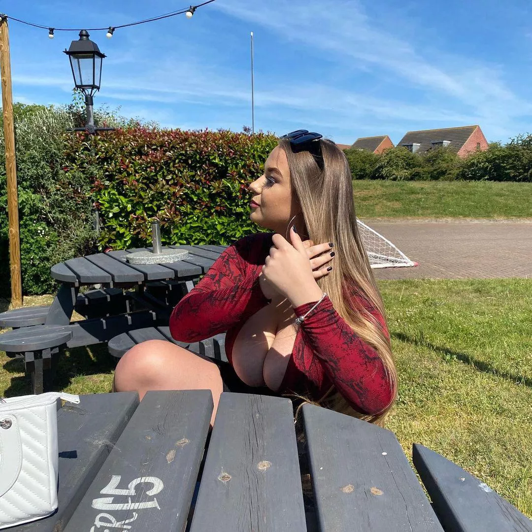 beer garden