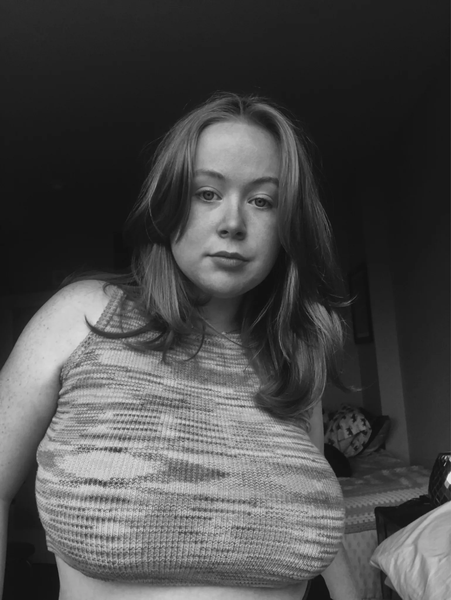 Black and white