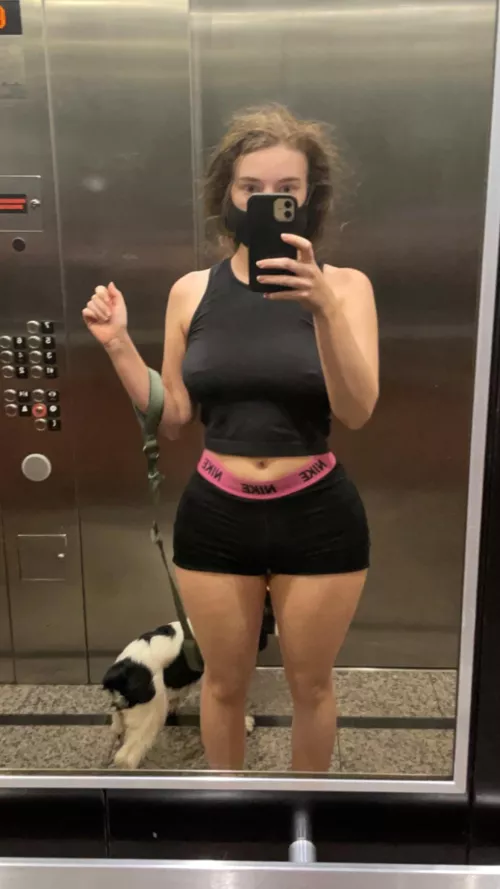 Body shaped like a coke bottle