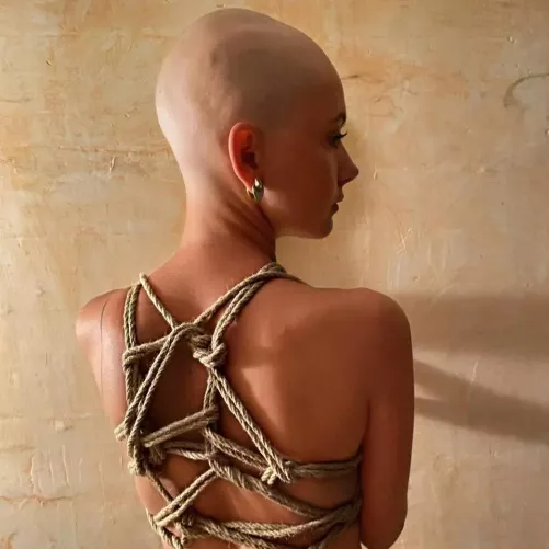 bondage time for little bald girl