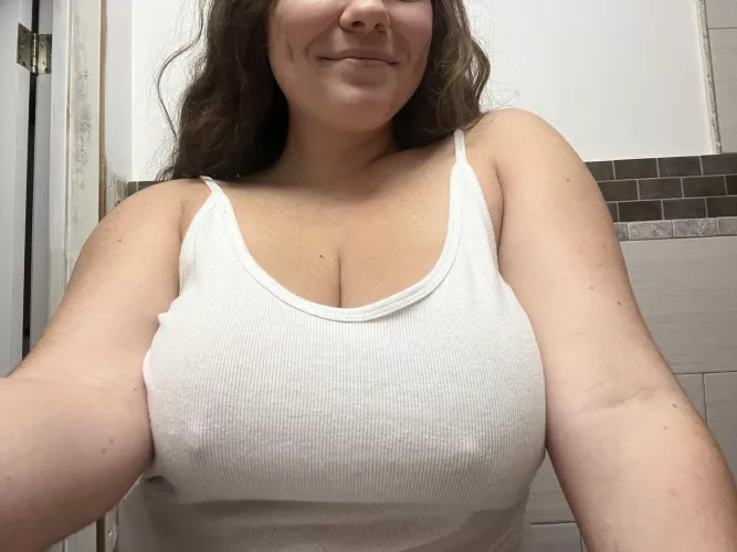 Cheers to a bra-free weekend.