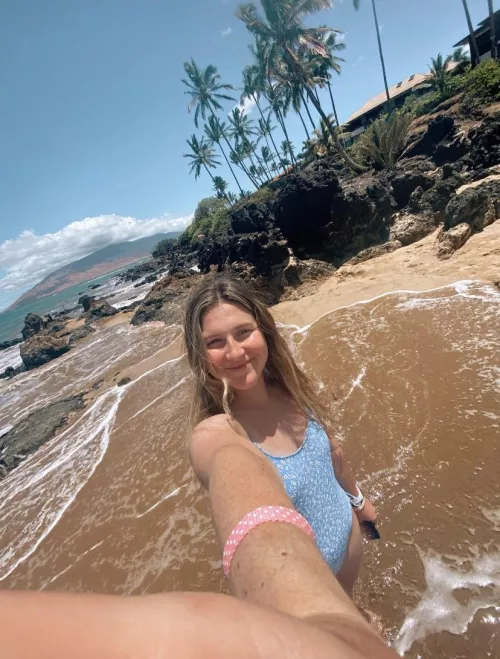 Does my sexiness in this one piece beat the bikini girls?