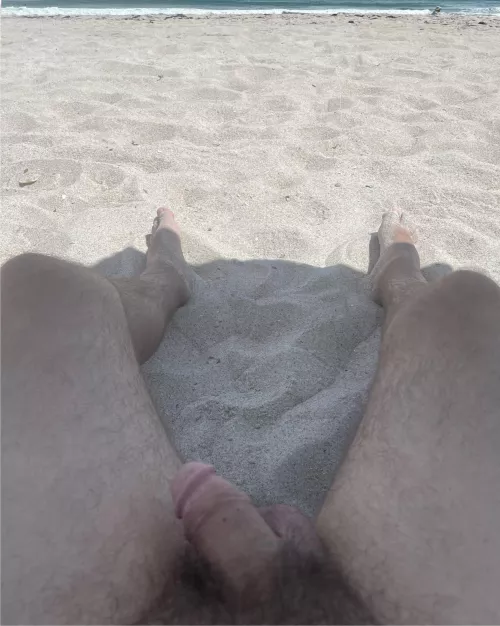 Hanging out at the beach