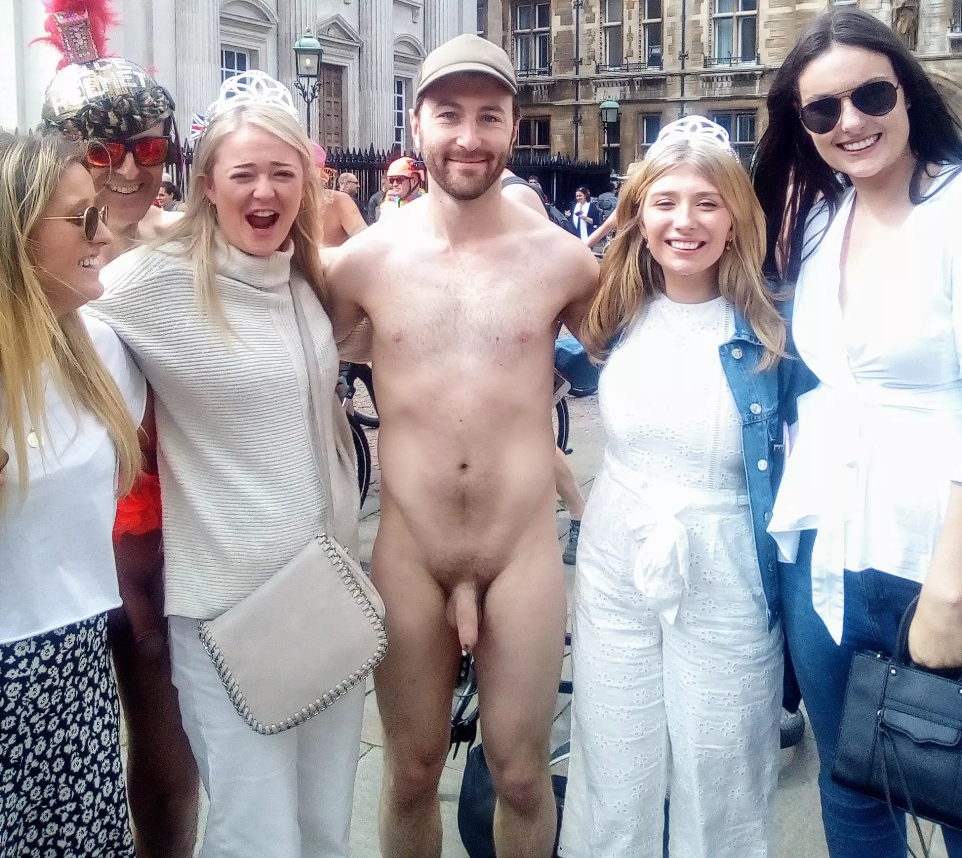 he's having a great time