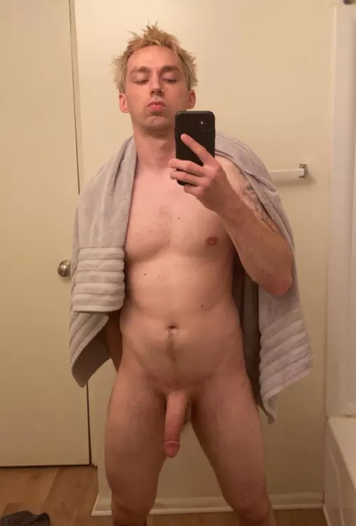 Just showered