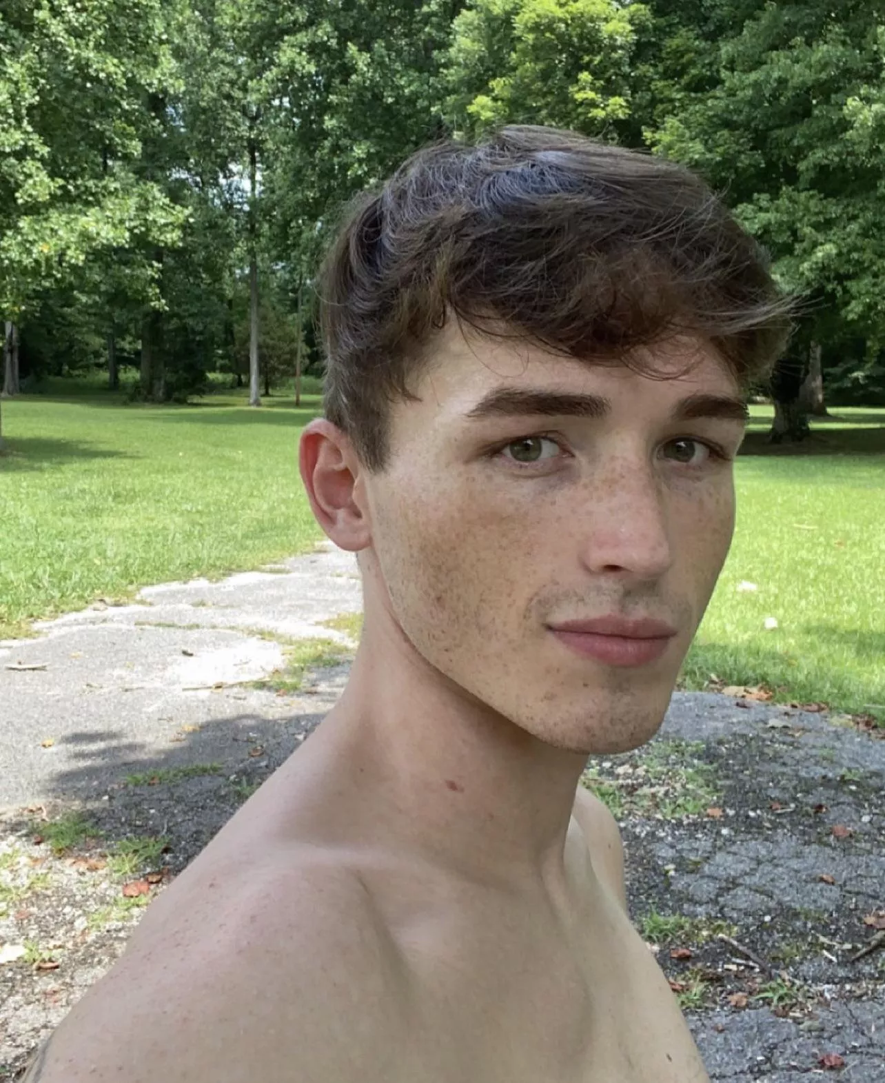 love being outside