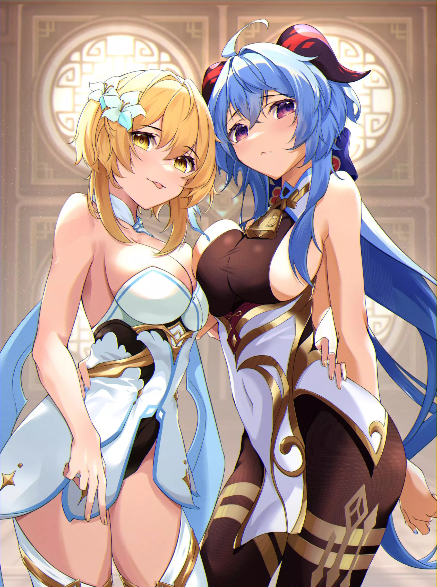 Lumine & Ganyu [Genshin Impact]
