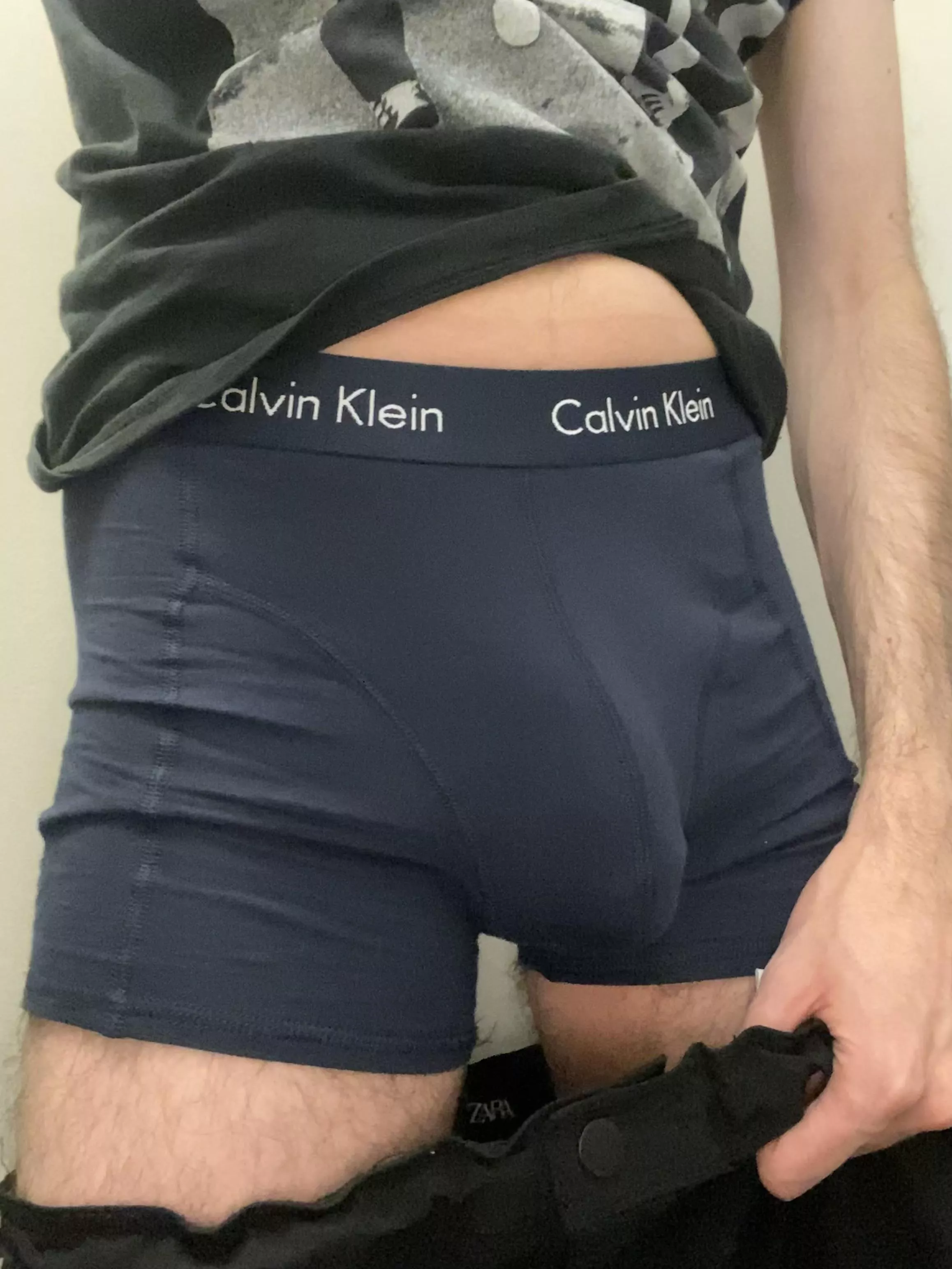 my undies after working all morning