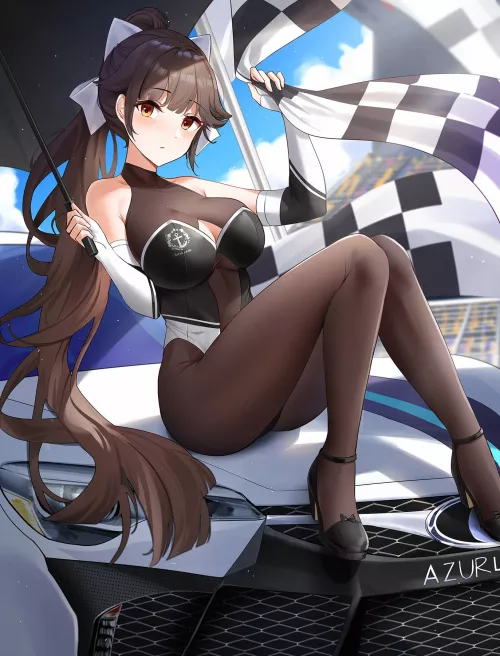 Race Queen Takao [Azur Lane]