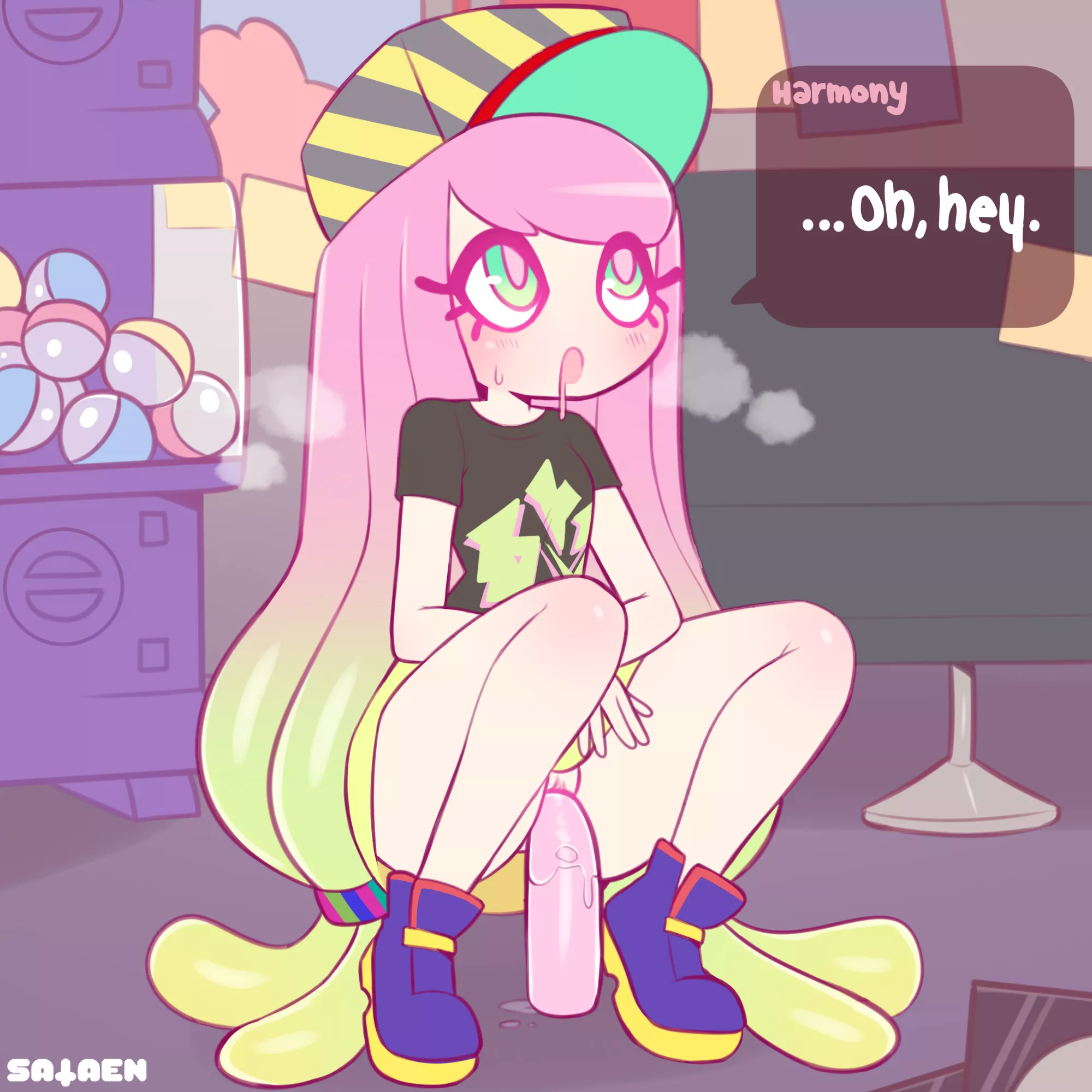 Say hello to your new shopkeeper! (SataenArt)