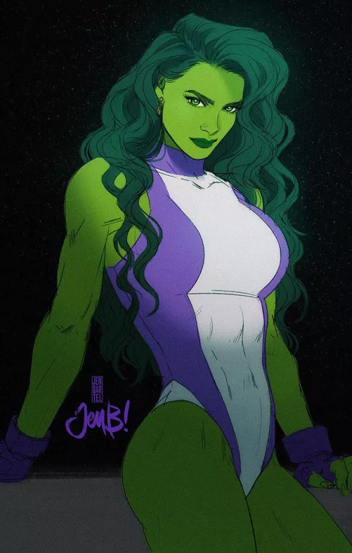 She Hulk [Art by Jen Bartel]