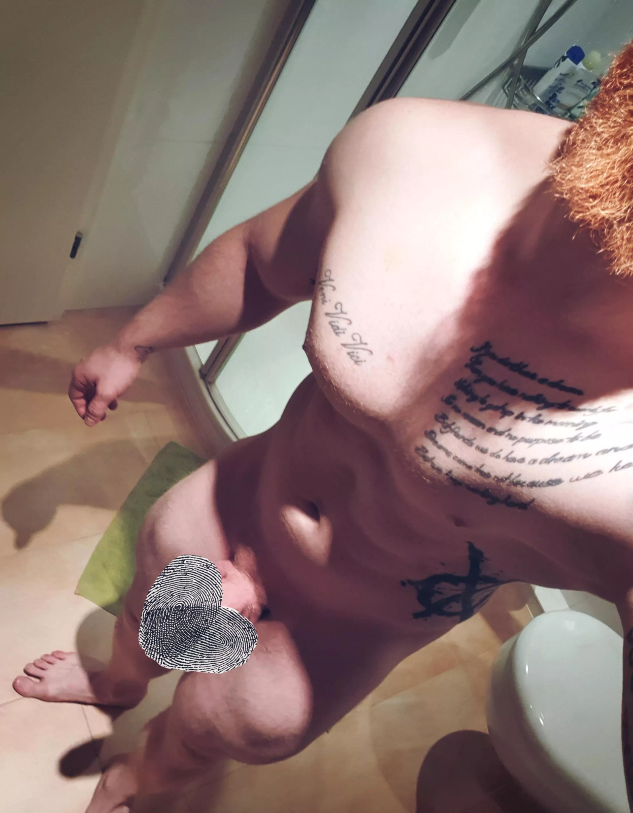 shower after a workout is the best