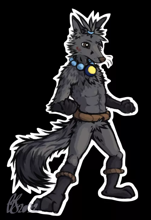 Soren wearing an outfit from New Super Lucky's Tale [art by @FurrySoren on Twitter]