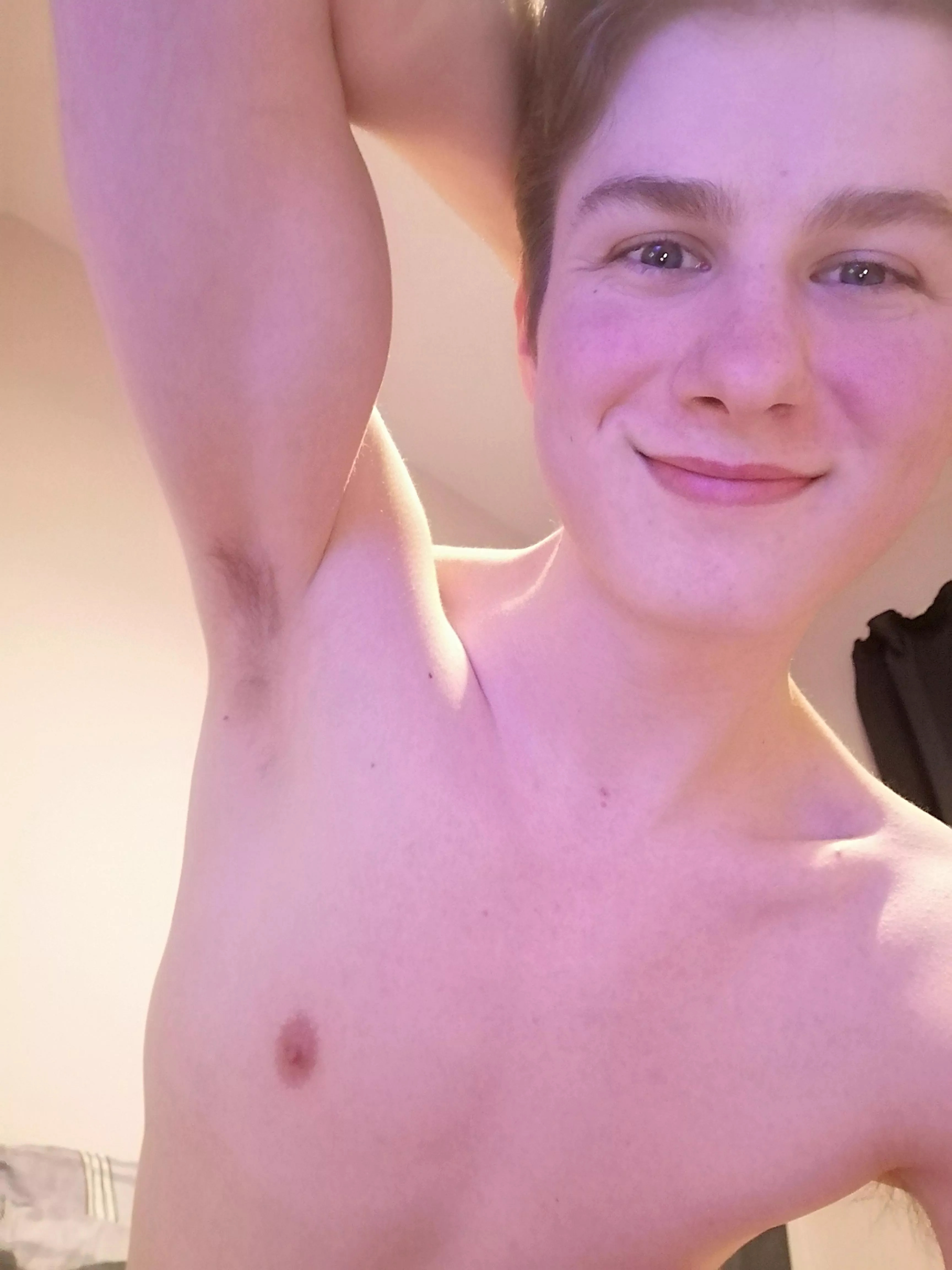 Sweaty from all this naughty behaviour