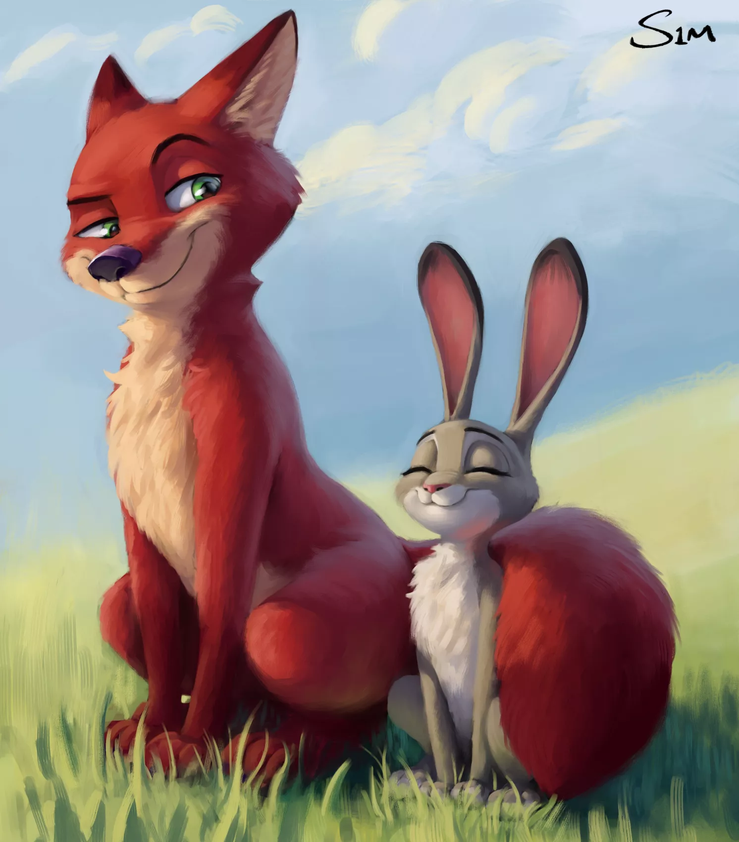The Fox And His Bunny [by S1M]
