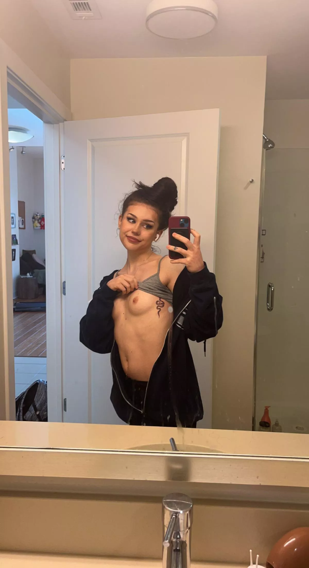 they’re not big but they’re perky