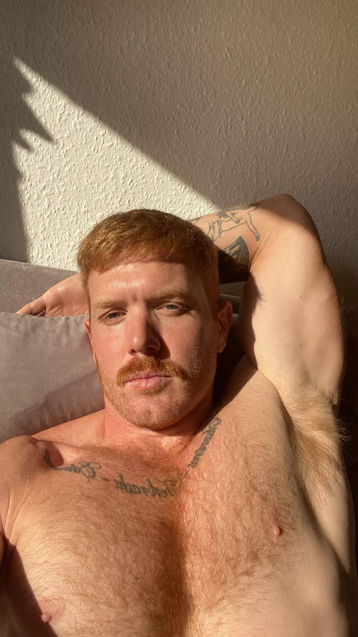 What are your thoughts on redheads with moustaches?