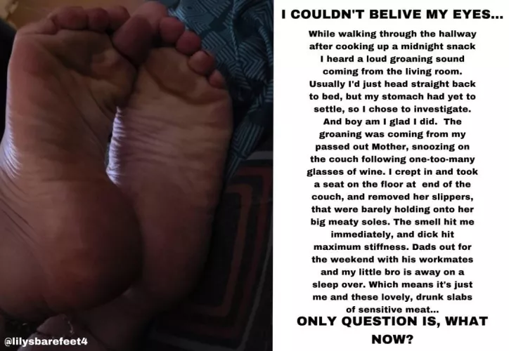 I couldn’t believe my eyes…