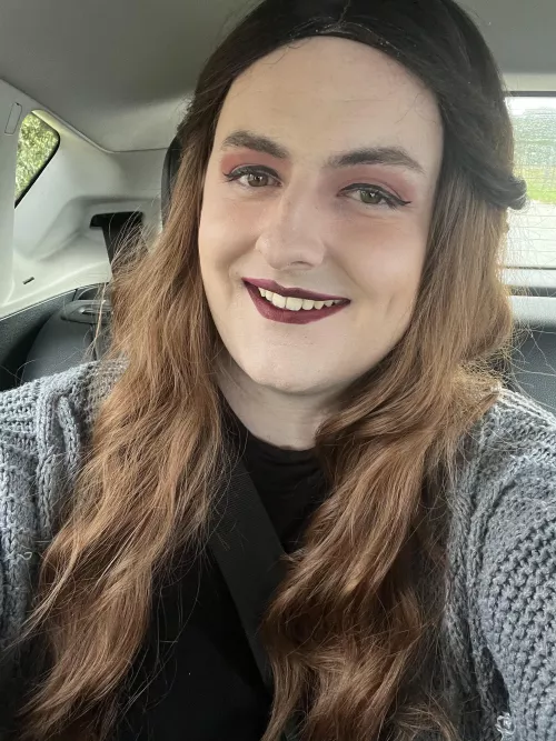 Just glammed up a bit to go out for food, how do I look?