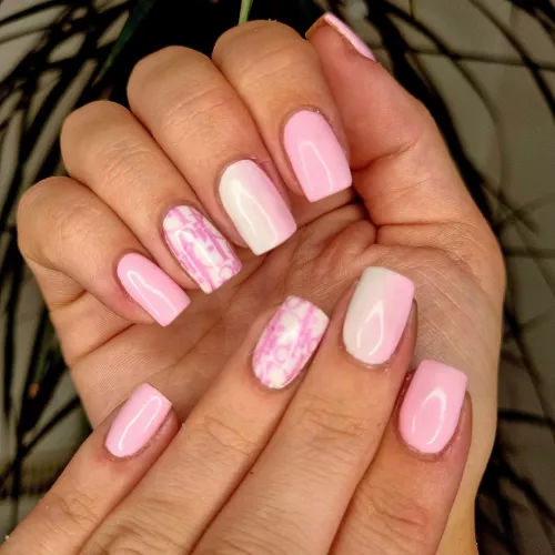 so I didn't listen too much to the colour suggestions, got there and pink took over me 😅 they cute tho!