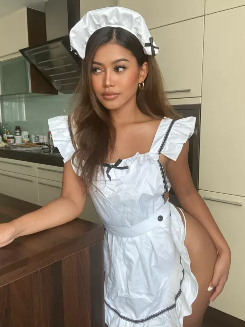 Would you be able to let me clean, if I told you my service clothes don't cover my back?