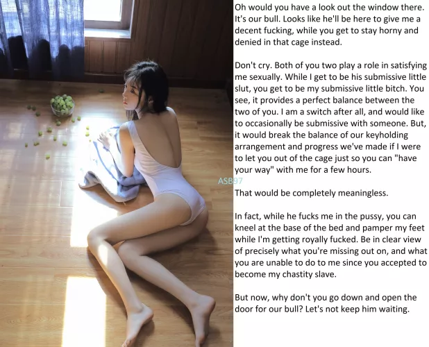 A switch has her needs that you are unable to fulfill