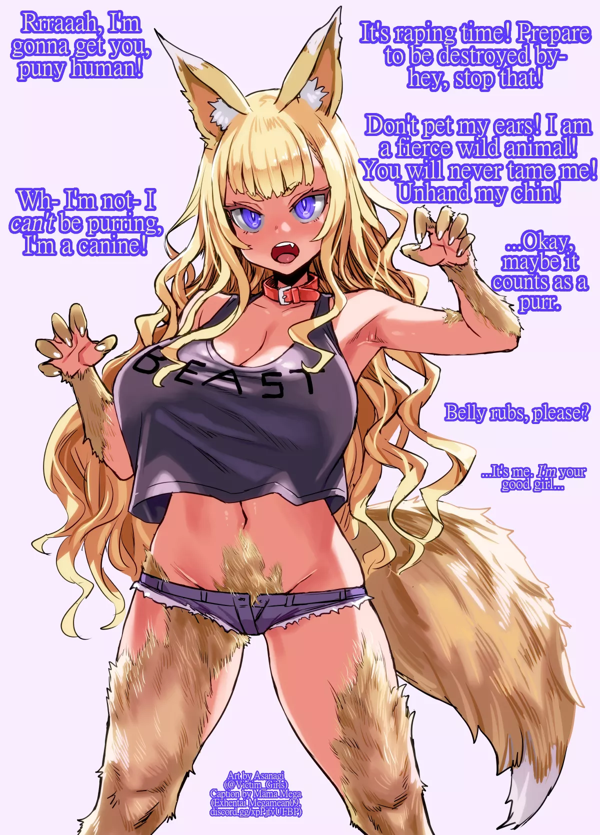 Fierce, Savage Fox [f4a] [mega uber femdom] [you can't stop me!] [hugs>fugs]