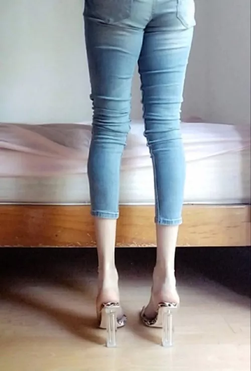 I love how long my legs are wearing this pair (oc) f 27