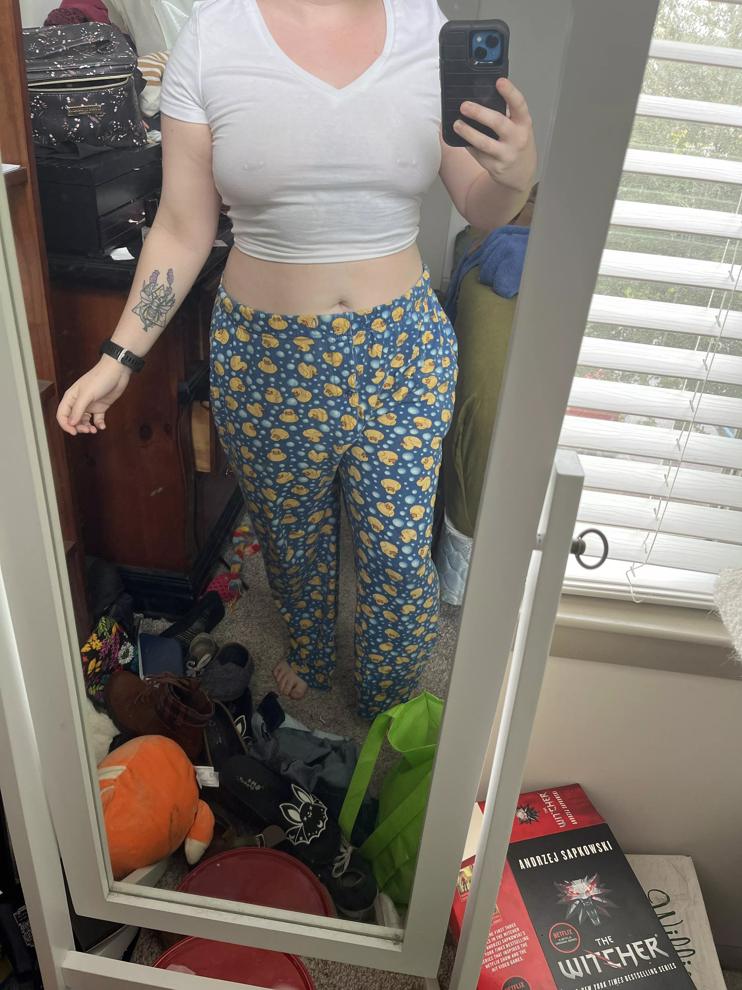 Ignore my messy room!