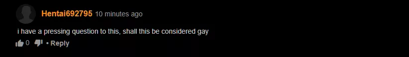 it really is a pressing matter when you look at the video