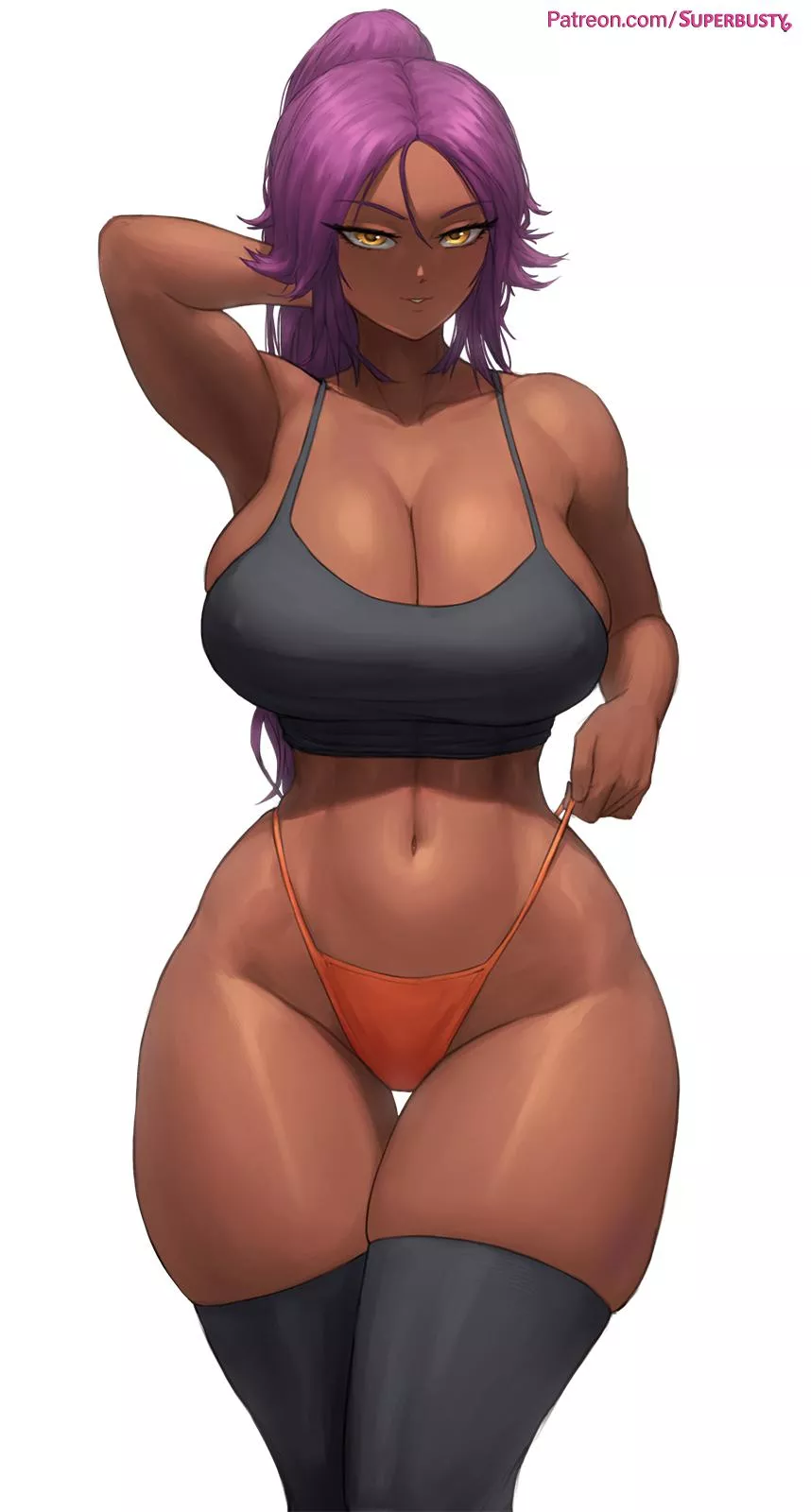Shihouin Yoruichi gives you the 
