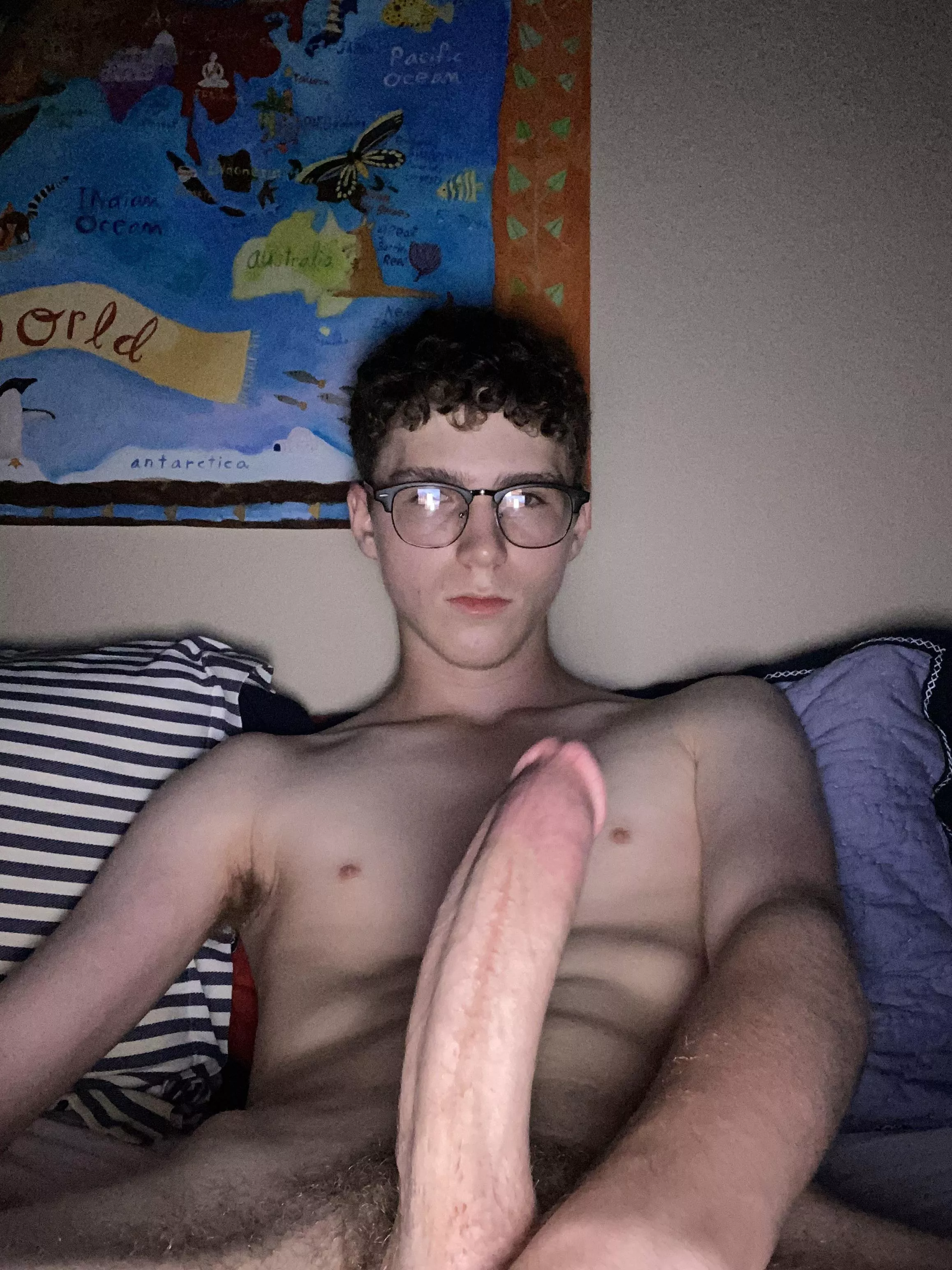 Skinny and hung