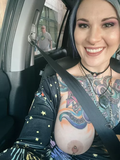 He didn’t even notice