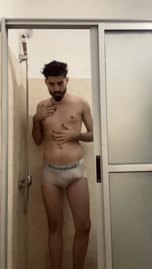 I took a very tasty shower