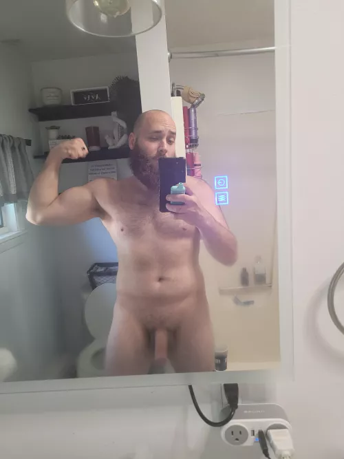 Necessary Shower, Obligatory photo.