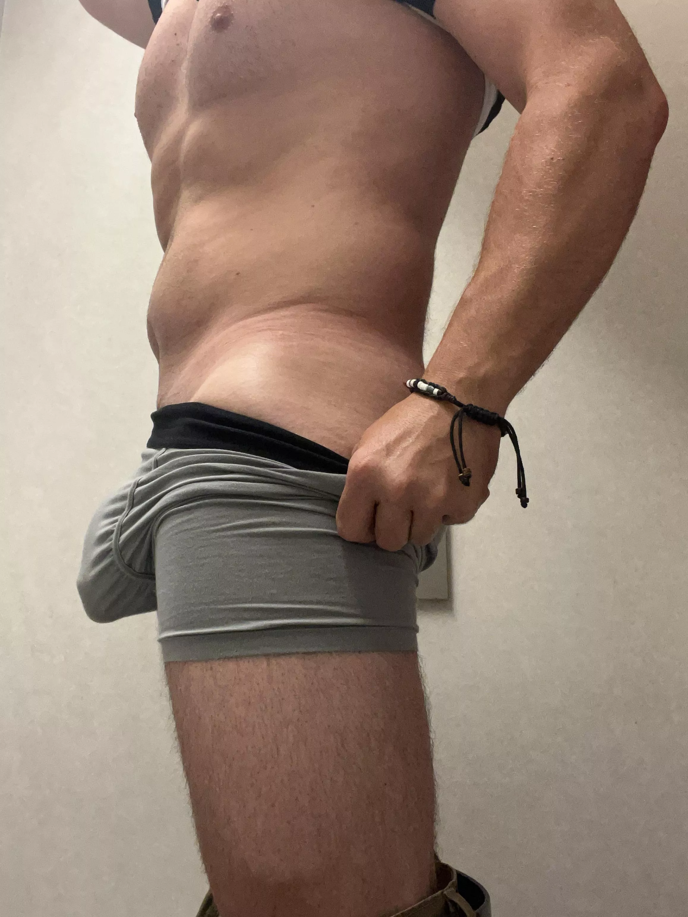 Since it’s grey sweatpants season, hope grey boxers are just as appreciated
