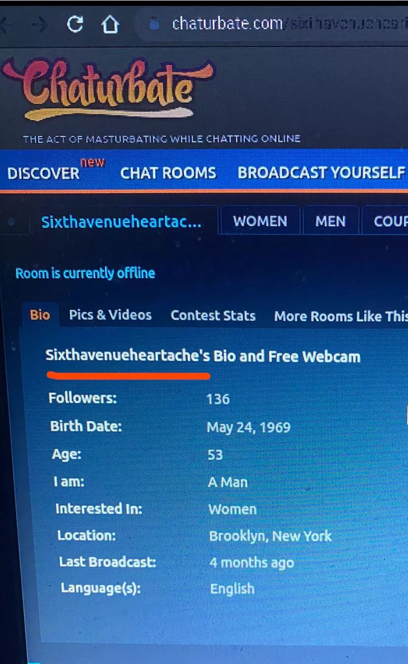 This prick [sixthavenueheartache] posted my old phone number to my public chat last night when I was camming🤬 I emailed CB about it. I know this must be a person from my real life fucking with me and I’m so fucking pissed and scared. Mainly pissed t