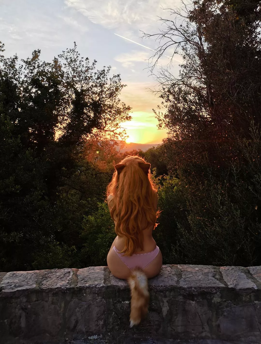 Watch the sunset with me and take me home after
