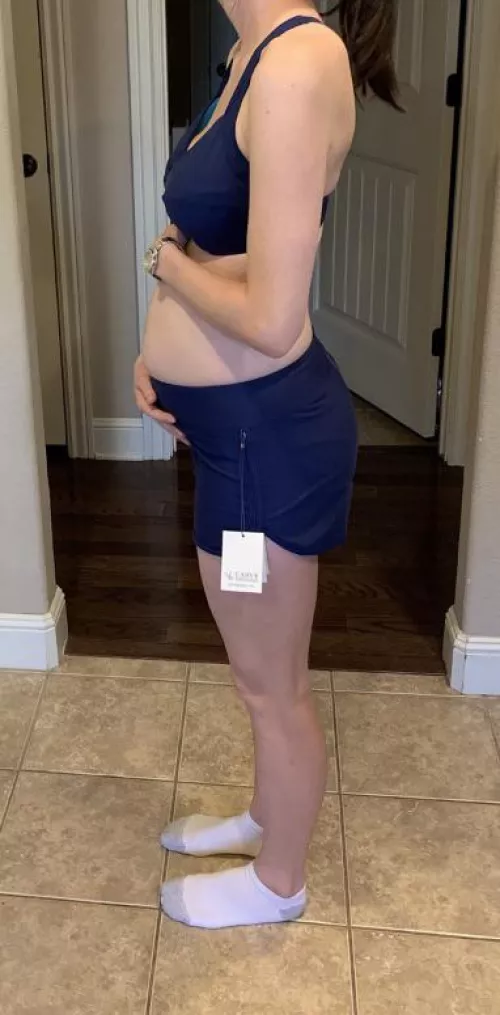 Well, those new shorts didn’t fit long. Thankfully we kept the tag on. Who would have made them pop?