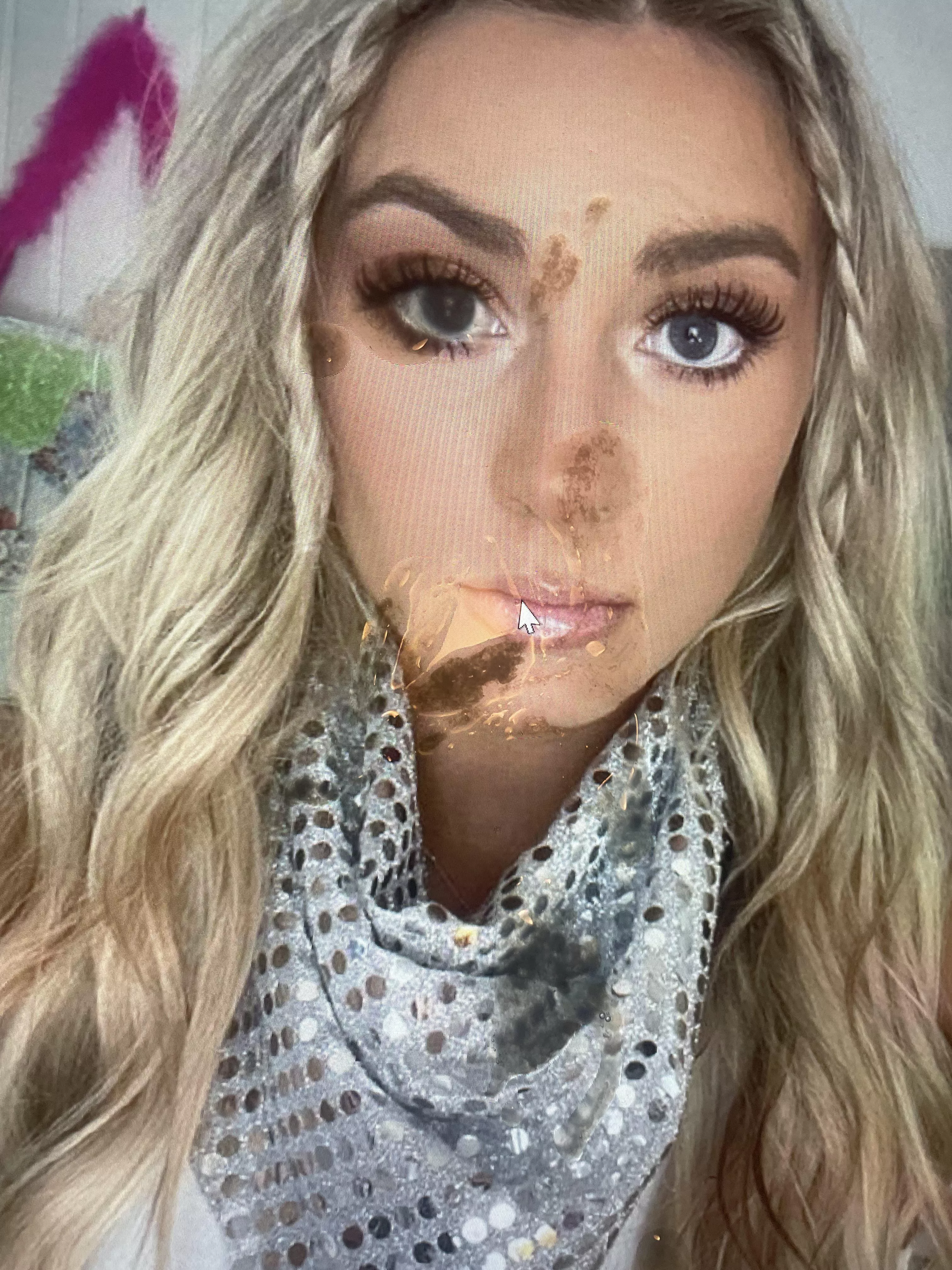 Covered this whore
