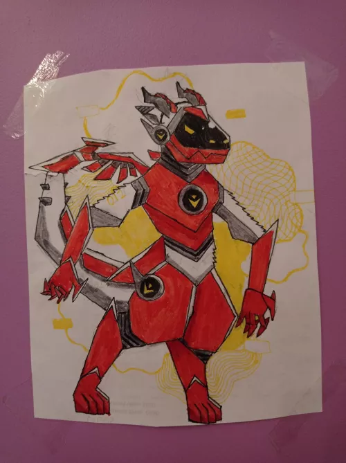 Does my protogen follow the species guidelines?(apart from the wings and visor which I will change in future)