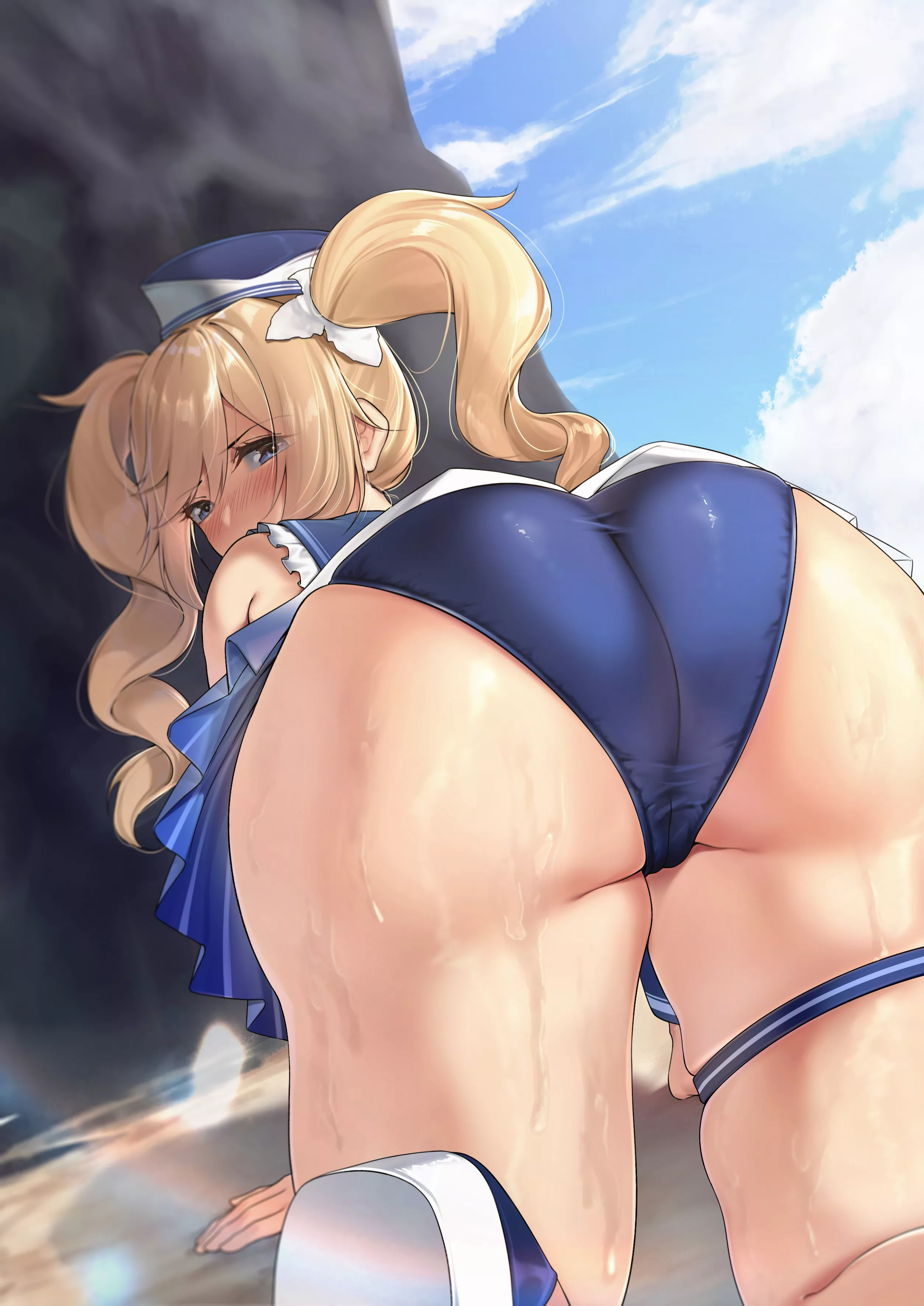 Embarrassed Barbara with her heavenly ass (KeinV) [Genshin Impact]