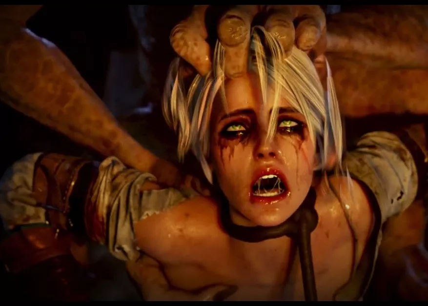 Goblin impregnating Ciri