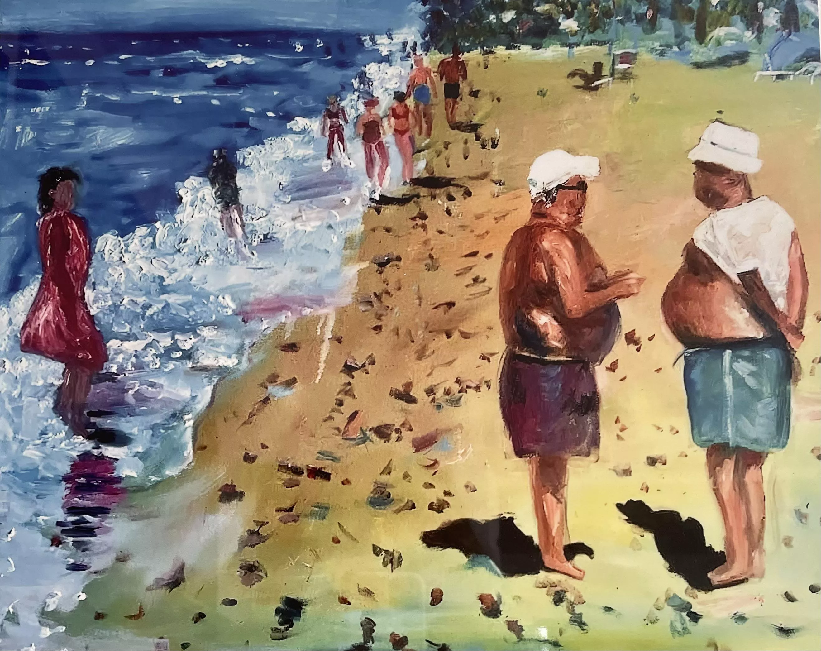 I also love to create original oil paintings of the non model types/ lol natural men I see at the beach and honor them! Love to create their good times! Hope you enjoy these fun beach paintings!❤️ I also love to create original oil paintings of the non model types/ lol natural men I see at the beach and honor them! Love to create their good times! Hope you enjoy these fun beach paintings!❤️