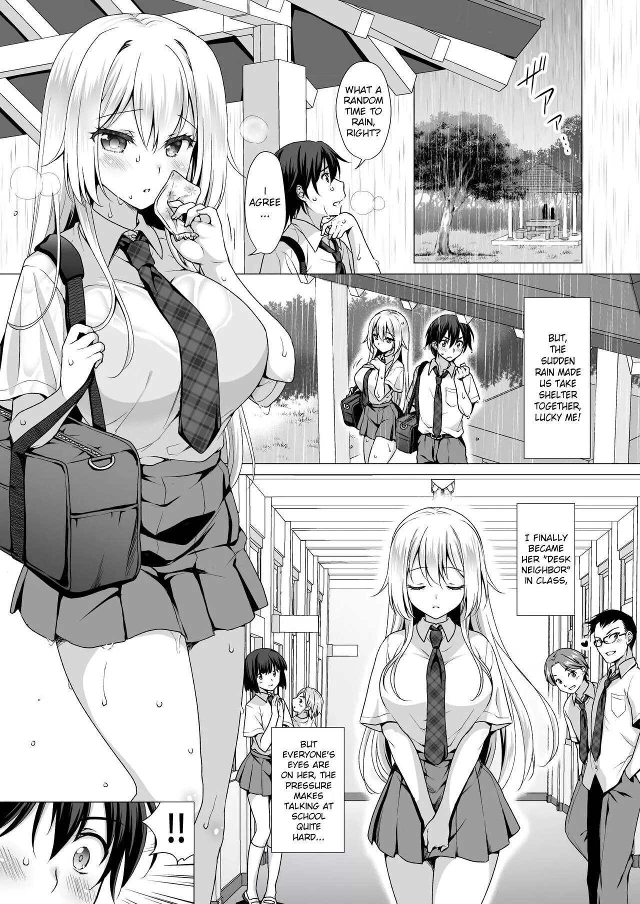 [Mori Marimo] Wet clothes may be uncomfortable as hell but at least it looks sexy (419966)