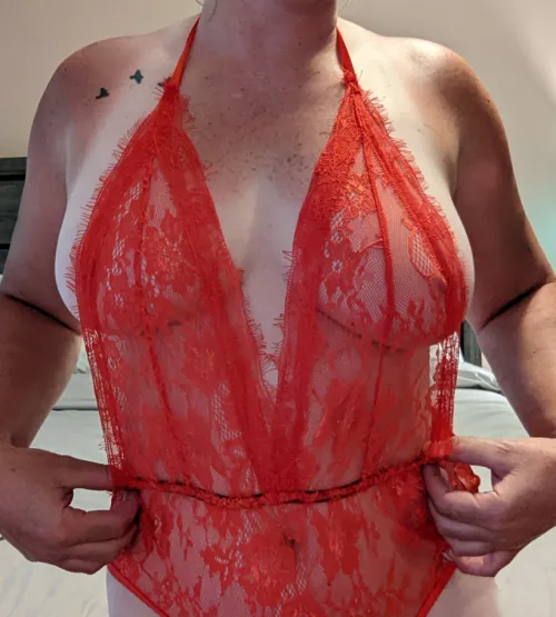 Red means I'm in the mood, right?