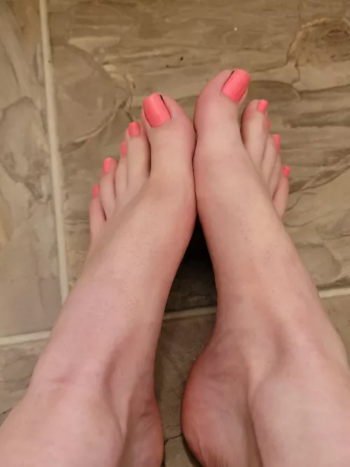 Some cute toes to show before going to work 😻