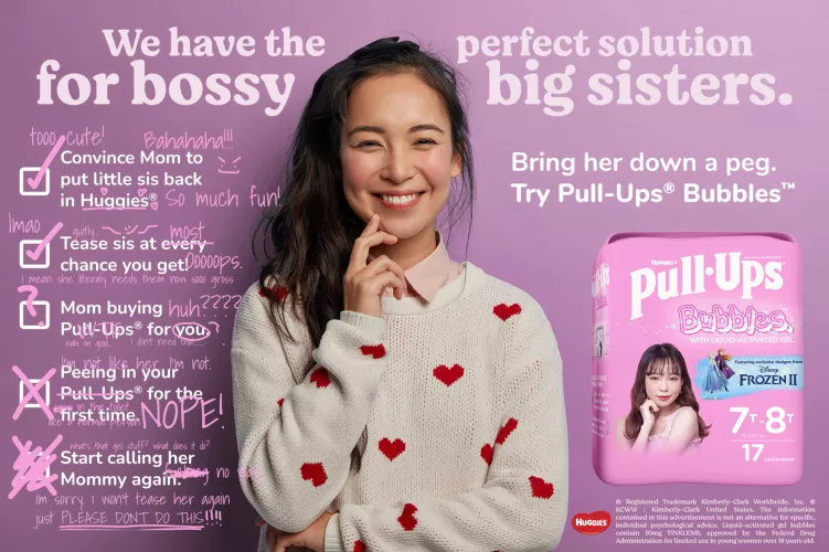 The perfect solution for bossy big sisters?