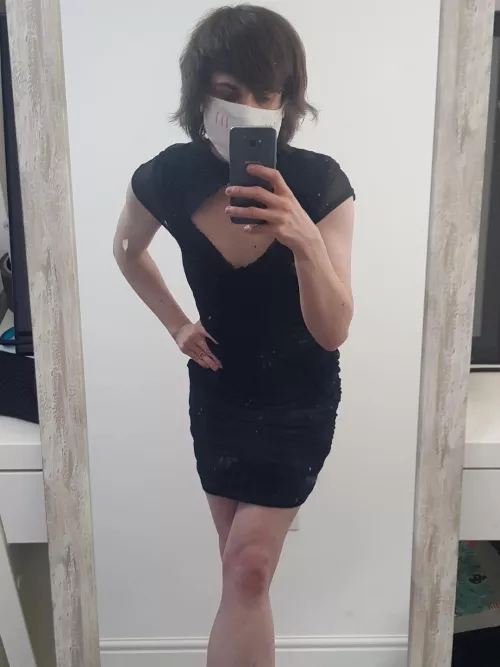 Would you prefer this dress with thigh highs or tights? 🥺💖