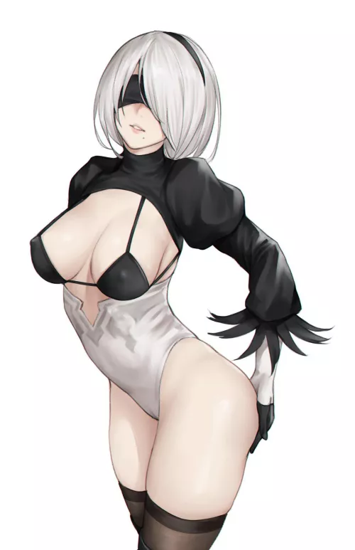 2B’ lovely curves (@kuronerinka)